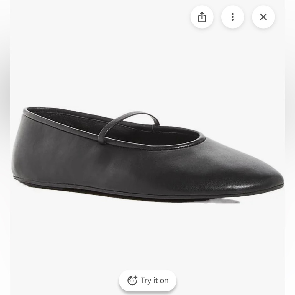 Jeffrey Campbell Black Ballet Flats